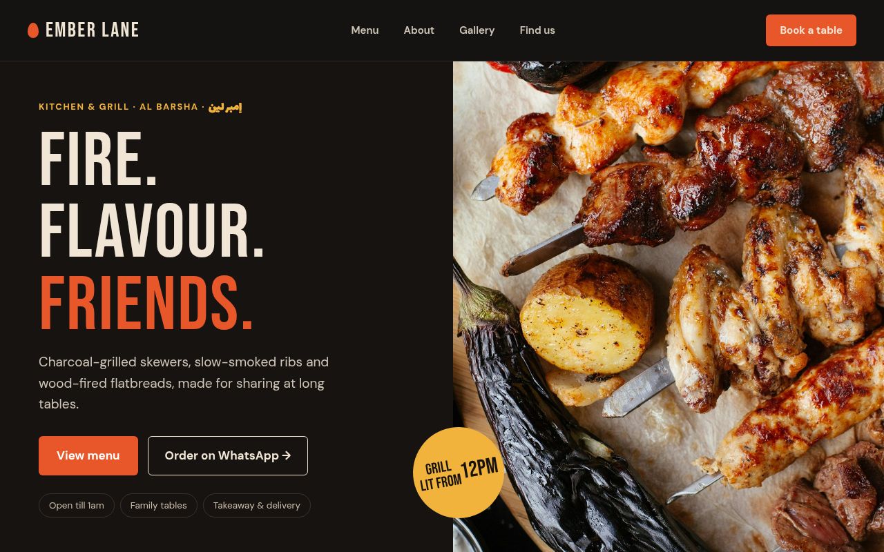 Ember Lane Kitchen & Grill